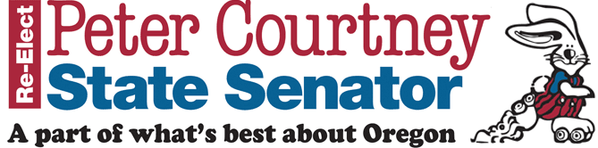 Re-elect Peter Courtney for State Senate. A part of what's best about Oregon.